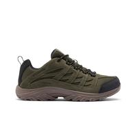 Columbia Crestwood WP, Zapatillas de Senderismo y Senderismo de Cintura Baja Hombre, Nori Wet Sand, 43 EU