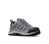 Columbia Crestwood WP, Zapatillas de trekking, Mujer, Graphite Wild Iris, 43 EU