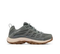 Columbia Crestwood WP - Zapatos de Senderismo y Senderismo para Mujer, Color Salvia/luz de té, Talla 8.5 Regular