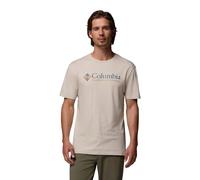 Columbia CSC Basic Logo Camiseta de Manga Corta, Algodón orgánico, Elasticidad cómoda, Cuello Acanalado, Diseño gráfico - Hombre