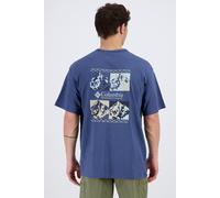 Columbia Csc Heavy Iconic - Azul - Camiseta Hombre talla M