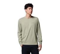 Columbia CSC - Camiseta de Manga Larga con Logotipo de Temporada para Hombre, Safari, Meadowland, XL