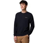 Columbia CSC Seasonal Logo Camiseta de Manga Larga, Algodón listo para aventuras, Comodidad flexible, Cuello resistente, Puño duradero - Hombre