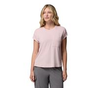 Columbia Daniela Falls - Camiseta de Manga Corta para Mujer, Color Rosa Mineral, Talla S