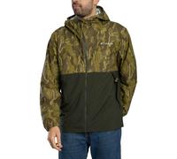 Columbia de los hombres Chaqueta cortavientos novedosa de Spire Valley, Verde