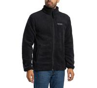 Columbia de los hombres Polar con cremallera Rugged Ridge, Negro