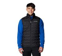 Columbia Delta Ridge II - Chaleco de plumón para hombre, color negro, talla L