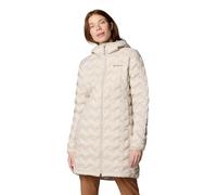 Columbia Delta Ridge II Chaqueta Larga de Plumón, Reflectante Omni-Heat, Diseño Heat Seal, Material Resistente al Agua, Capucha Cerrada, Bolsillos con Cremallera - Mujer