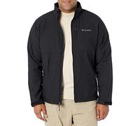 Columbia Ascender Softshell Front-Zip Jacket Chaqueta Shell, Negro, S para Hombre