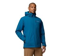 Columbia Element Blocker 3 Interchange - Chaqueta para hombre, abrigo de invierno 3 en 1, azul Phoenix, talla L