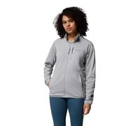 Columbia Essential Hike Grid - Chaqueta de forro polar con cremallera completa para mujer