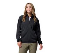 Columbia Essential Hike Grid - Chaqueta de forro polar con cremallera completa para mujer, color negro, talla L