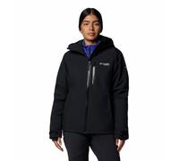 Columbia Explorers Edge II - Chaqueta impermeable de senderismo para mujer, Negro , M