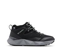 Columbia Facet 60 Outdry Waterproof, Zapatillas de Senderismo Mujer, Negro Black X Vivid Mint, 40.5 EU