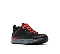 Columbia Facet 75 Outdry (Former Version), Zapatillas Hombre, Black Fiery Red, 43.5 EU