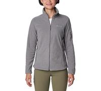 Columbia Fast Trek Jacket, Chaqueta De Forro Polar Con Cremallera para Mujer, City Grey Heather/City Grey, Talla S