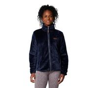 Columbia Fire Side 2 Full Zip Forro Polar Sherpa con Cremallera Completa, Azul Marino, XL para Mujer