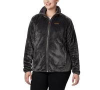 Columbia Fire Side II Sherpa Full Zip Chaqueta de Forro Polar, tiburón, XL para Mujer