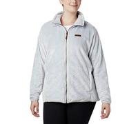 Columbia Fire Side II Sherpa FZ Chaqueta de Forro Polar, Gris Cirrus, L para Mujer