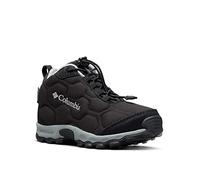 Columbia Firecamp Mid 2 WP, Botas montaña de senderismo y trekking, Unisex niños, Black Monument, 30 EU