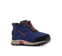 Columbia Firecamp Mid 2 WP, Botas montaña de senderismo y trekking, Unisex niños, Blue Shadow Rusty, 30 EU