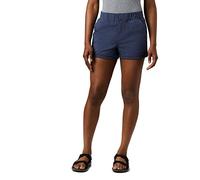 Columbia Firwood Camp II, Pantalones cortos de senderismo, Mujer, Azul (Nocturnal), Talla 466/S20