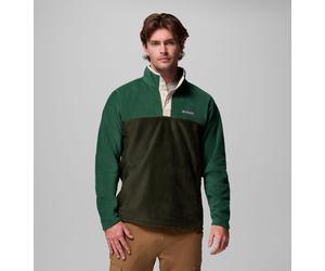 Columbia - Forro polar con cierre medio a presión Steens Mountain™ II - Verde - Talla S - Hombre