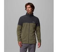 Columbia - Forro polar con cremallera de arriba abajo Basin Trail™ - Verde - Talla S - Hombre