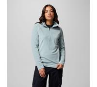 Columbia Glacial 4 - Forro polar con media cremallera para mujer, azul aplastado, talla L