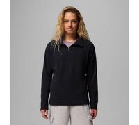 Columbia Mujer Forro polar con media cremallera, Black, S