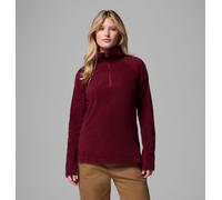 Columbia - Forro polar con media cremallera Glacial™ IV - Rojo - Talla M - Mujer