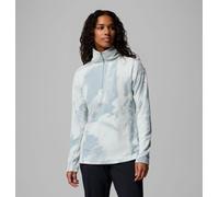 Columbia - Forro polar con media cremallera y estampado Glacial™ IV - Azul - Talla M - Mujer