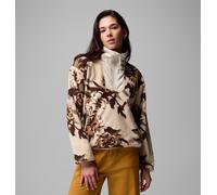 Columbia - Marcas - Sequoia Grove Printed Half Zip Dark Stone Blossoming para Mujer - Talla XS - Púrpura Púrpura XS