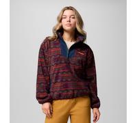 Columbia - Forro polar con media cremallera y estampado Sequoia Grove™ - Rojo - Talla S - Mujer