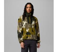 Columbia - Forro polar con media cremallera y estampado Sequoia Grove™ - Verde - Talla XS - Mujer