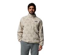 COLUMBIA Forro polar estampado con cuello alto, Timber Crest. Color beige