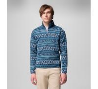 Columbia - Forro polar estampado con media cremallera Sweater Weather™ III - Azul - Talla S - Hombre