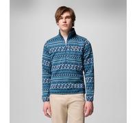Columbia - Forro polar estampado con media cremallera Sweater Weather™ III - Azul - Talla XXL - Hombre