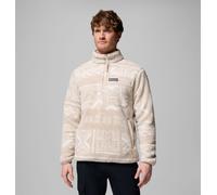 COLUMBIA Rugged Ridge High Pile Half Zip - Hombre - Beige / Blanco - talla S- modelo 2026