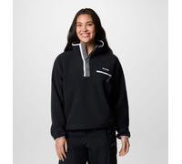 Sudadera de mujer Columbia Helvetia™ II Cropped Half Snap Fleece Talla: L / Color: negro/blanco