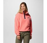 Columbia Helvetia II Cropped Half Snap Fleece L Rosa