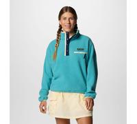 Columbia Helvetia II Cropped Half Snap Fleece L Azul