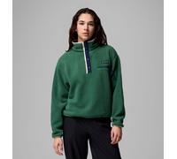 Columbia - Forro polar sherpa corto con cierre medio Helvetia™ II - Verde - Talla S - Mujer