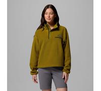 Columbia - Forro polar sherpa corto con cierre medio Helvetia™ II - Verde - Talla XS - Mujer