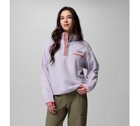 Columbia - Forro polar sherpa corto con cierre medio Helvetia™ II - Violeta - Talla XS - Mujer