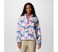 Columbia - Forro polar sherpa corto con cierre medio y estampado Helvetia™ II - Blanco - Talla M - Mujer