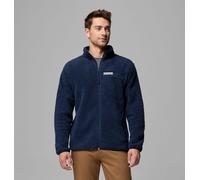 Columbia Rugged Ridge High Pile de Cremallera Completa, Capa Exterior de Polar, Material Ecológico, Bolsillo en el Pecho, Bolsillos Prácticos, Ribete Flexible en el Cuello - Hombre