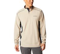 Columbia Klamath Range 2 Half Zip, Sudadera De Forro Polar Hombre, Ancient Fossil/Black, L