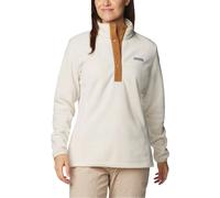 Columbia - Forros polares mujer - Benton Springs 1/2 Snap Pull Over II Chalk Camel Brown para Mujer - Talla M - Beige Beige M