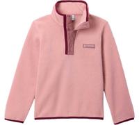 Columbia - Forros polares/plumíferos niños - Helvetia II Half Snap Fleece Eraser Pink Fig - Talla Infantil XS - Rosa Rosa XS